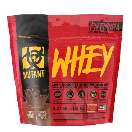 Mutant Whey, Triple Chocolate - 2270 grams