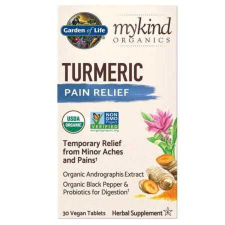 Mykind Organics Turmeric Pain Relief - 30 vegan tablets