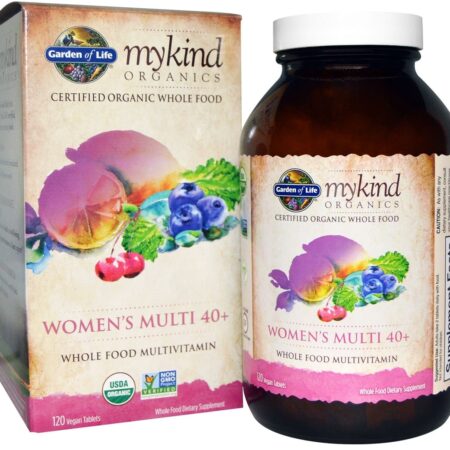 Multivitamines bio pour femmes 40+, Garden of Life.