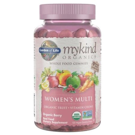 Mykind Organics Women's Multi Gummies, Organic Berry - 120 vegan gummy drops