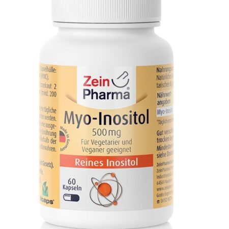 Pot de complément Myo-Inositol Zein Pharma, 500 mg.