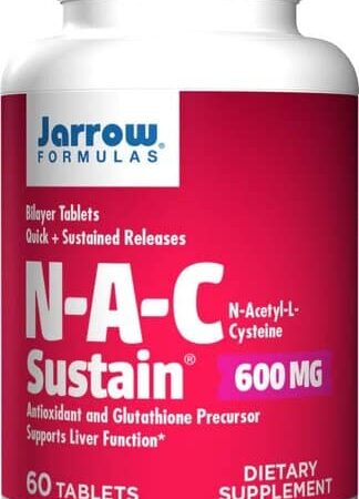 Complément alimentaire N-A-C Sustain 600mg.