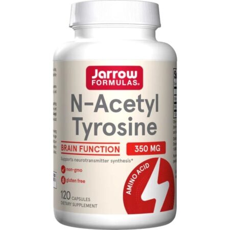 Pot de complément N-Acétyl Tyrosine, 350 mg.