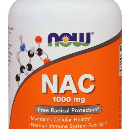 Pot de supplément NAC 1000 mg, 120 comprimés.
