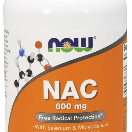 Flacon de NAC 600 mg, complément alimentaire.