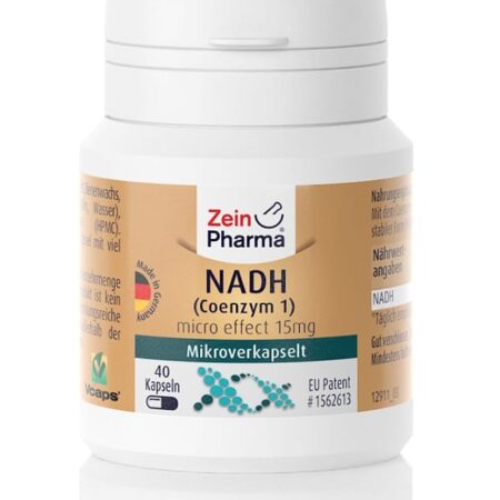Pot de complément alimentaire NADH Zein Pharma.