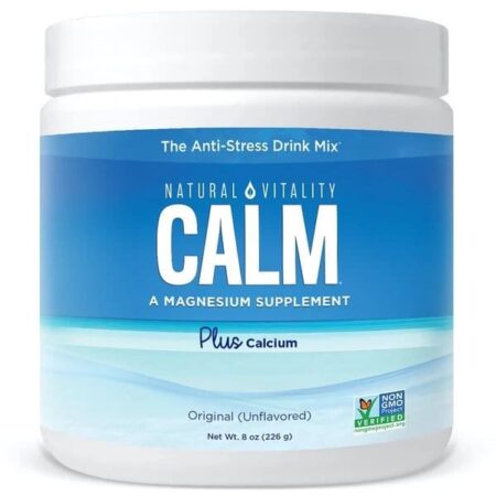 Complément magnésium anti-stress CALM plus calcium.