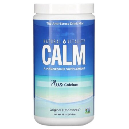 Boisson anti-stress CALM, complément de magnésium et calcium.