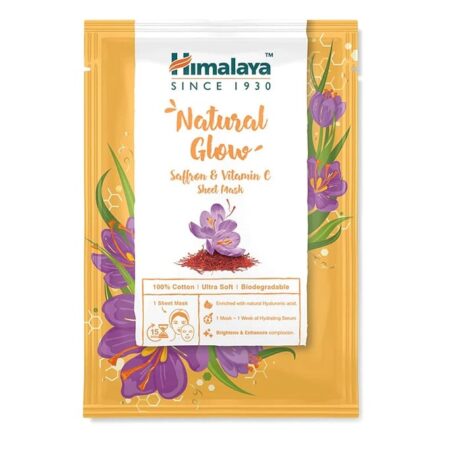 Natural Glow Saffron & Vitamin C Sheet Mask - 30 ml.
