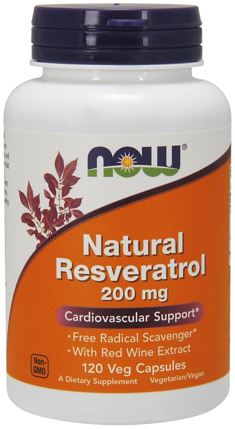 Complément alimentaire resvératrol naturel 200 mg.