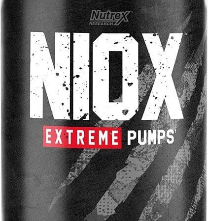 Pot de complément alimentaire NIOX, 120 capsules.