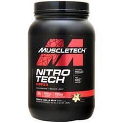 Pot de protéine Muscletech Nitro Tech.