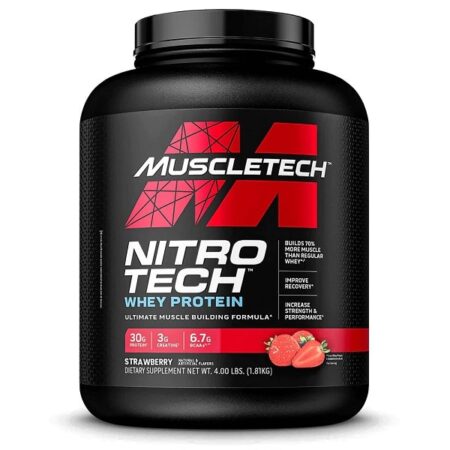 Nitro-Tech, Strawberry - 1800 grams