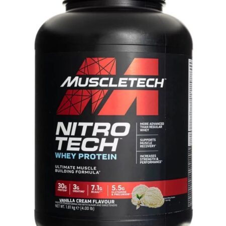Nitro-Tech, Vanilla - 1800 grams