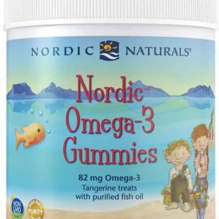 Pot de bonbons Omega-3 Nordic Naturals.