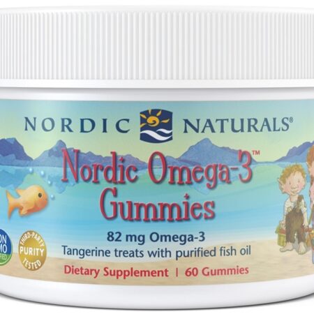 Pot de complément Omega-3 en gommes, Nordic Naturals.