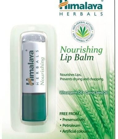 Baume à lèvres nourrissant Himalaya Herbals.