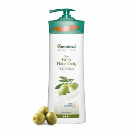 Lotion corporelle nourrissante à l'olive Himalaya.