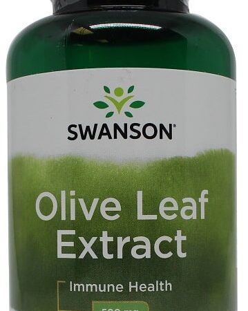 Flacon Swanson d'extrait de feuille d'olivier.