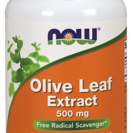 Extrait de feuille d'olivier 500 mg, complément alimentaire.
