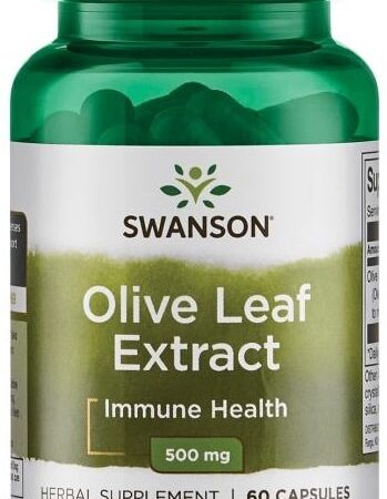 Complément alimentaire Swanson, extrait de feuille d'olivier.