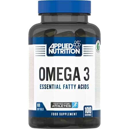 Pot de complément alimentaire Omega 3.