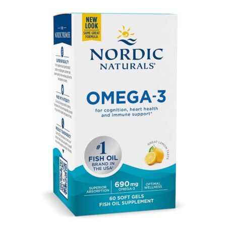 Complément Omega-3, Nordic Naturals, citron.
