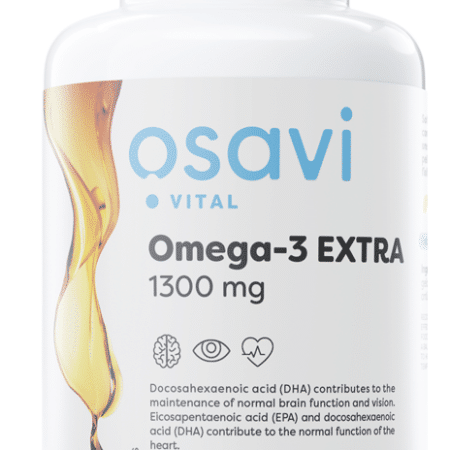 Omega-3 Extra Molecularly Distilled, 1300mg (Lemon) - 120 softgels
