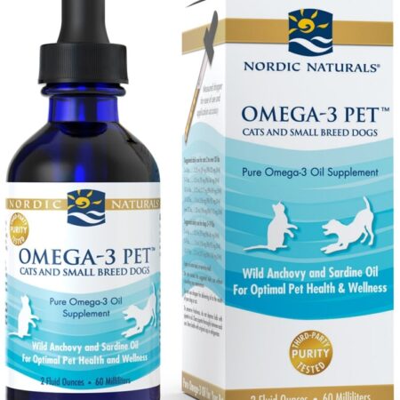 Complément Omega-3 pour animaux Nordic Naturals.