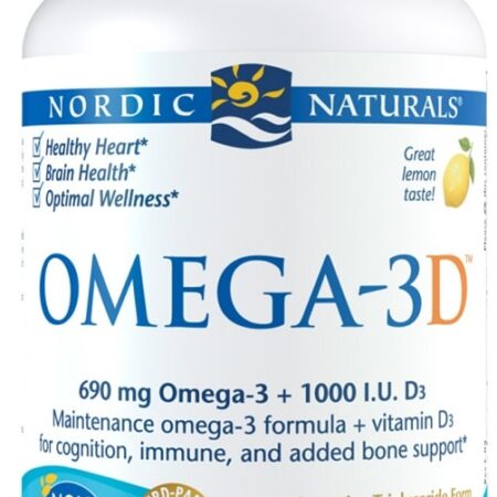 Complément alimentaire Omega-3 et Vitamine D3.