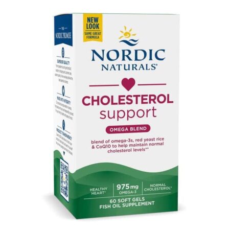 Complément alimentaire Nordic Naturals pour cholestérol.