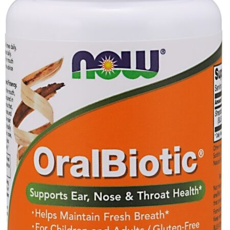 Complément alimentaire OralBiotic, pastilles pour la bouche.