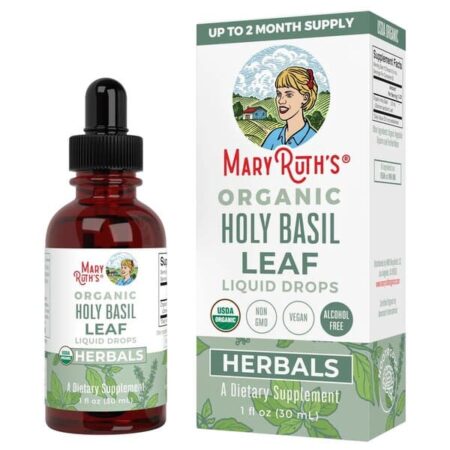 Gouttes de basilic sacré bio MaryRuth.