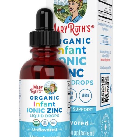 Organic Infant Ionic Zinc Liquid Drops - 60 ml.