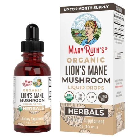 Complément liquide bio crinière de lion.