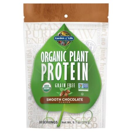 Protéine végétale bio chocolat - Garden of Life.