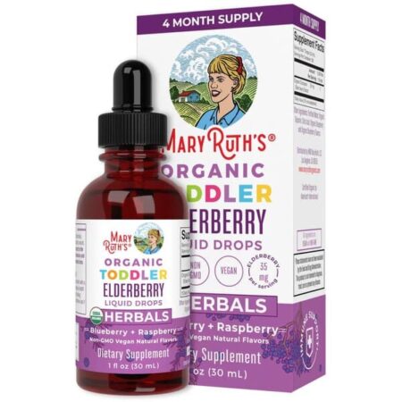 Gouttes bio sureau pour enfants, Mary Ruth's, végétaliennes.