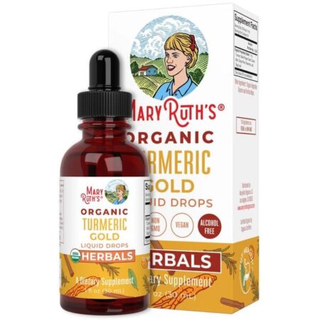 Gouttes de curcuma bio, supplément liquide, sans alcool