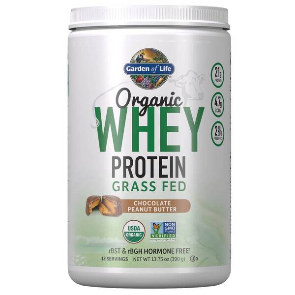 Protéine Whey bio arôme beurre de cacahuète.
