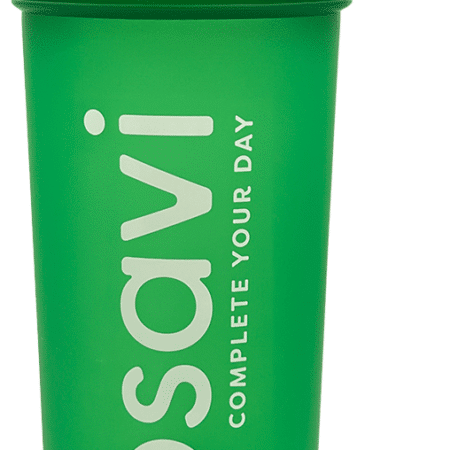 Gourde verte sportive avec logo "Osavi".