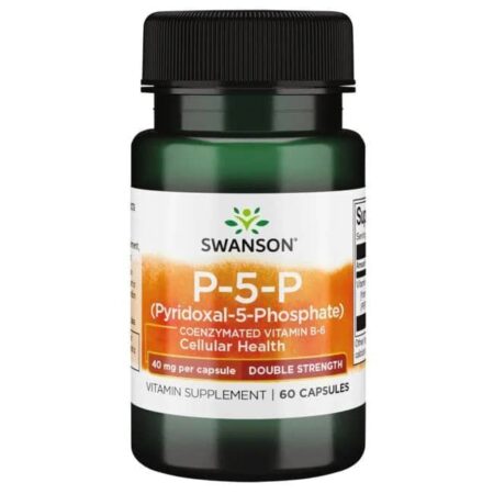 Supplément de vitamine B6 Swanson P-5-P, santé cellulaire.