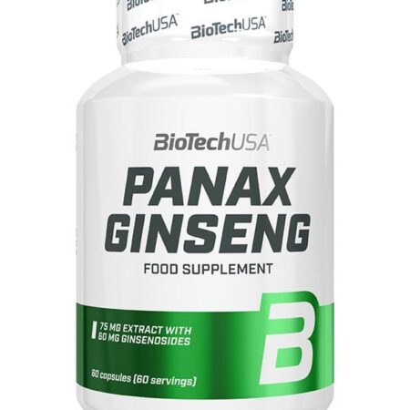 Bouteille de complément alimentaire Panax Ginseng.