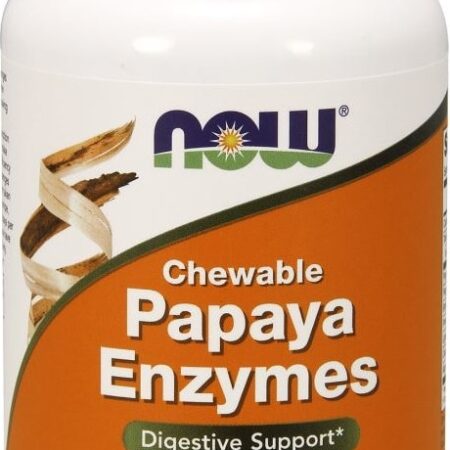 Complément alimentaire enzymatique de papaye à croquer.