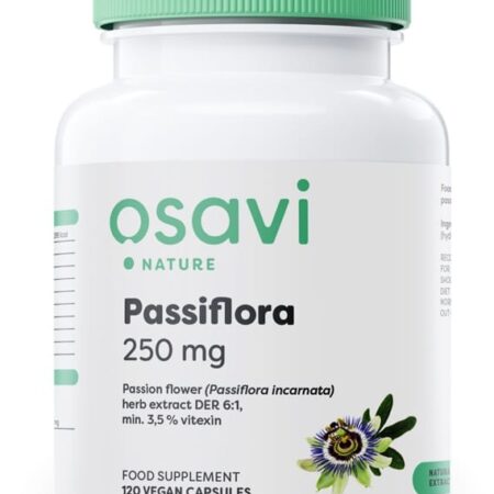 Bouteille de complément Passiflore 250mg QSAVI Nature.