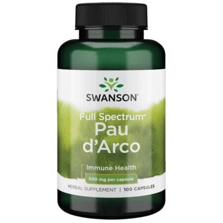 Flacon de complément Pau d'Arco Swanson.