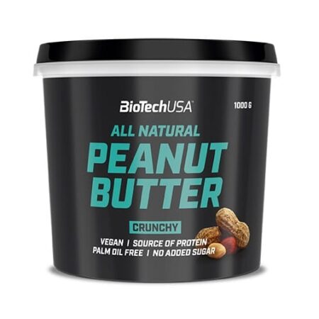 Beurre de cacahuète naturel, croquant, sans huile de palme