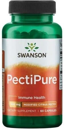 Flacon Swanson PectiPure santé immunitaire 60 capsules.