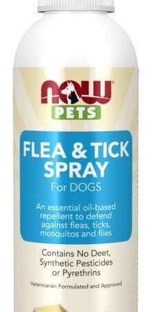 Pets, Flea & Tick Spray for Dogs - 237 ml.