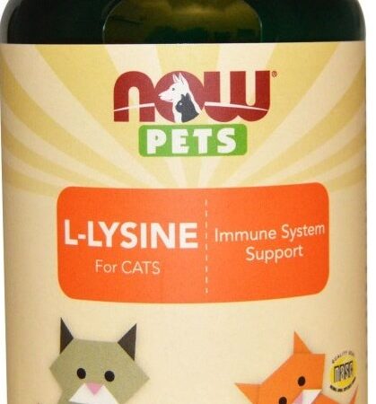 Supplément L-Lysine pour chats, renfort immunitaire.