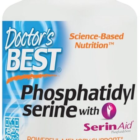 Flacon Doctor's Best Phosphatidylserine, complément végan.